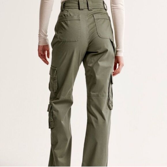 Abercrombie and fitch cargo pants green - Picture 2 of 5